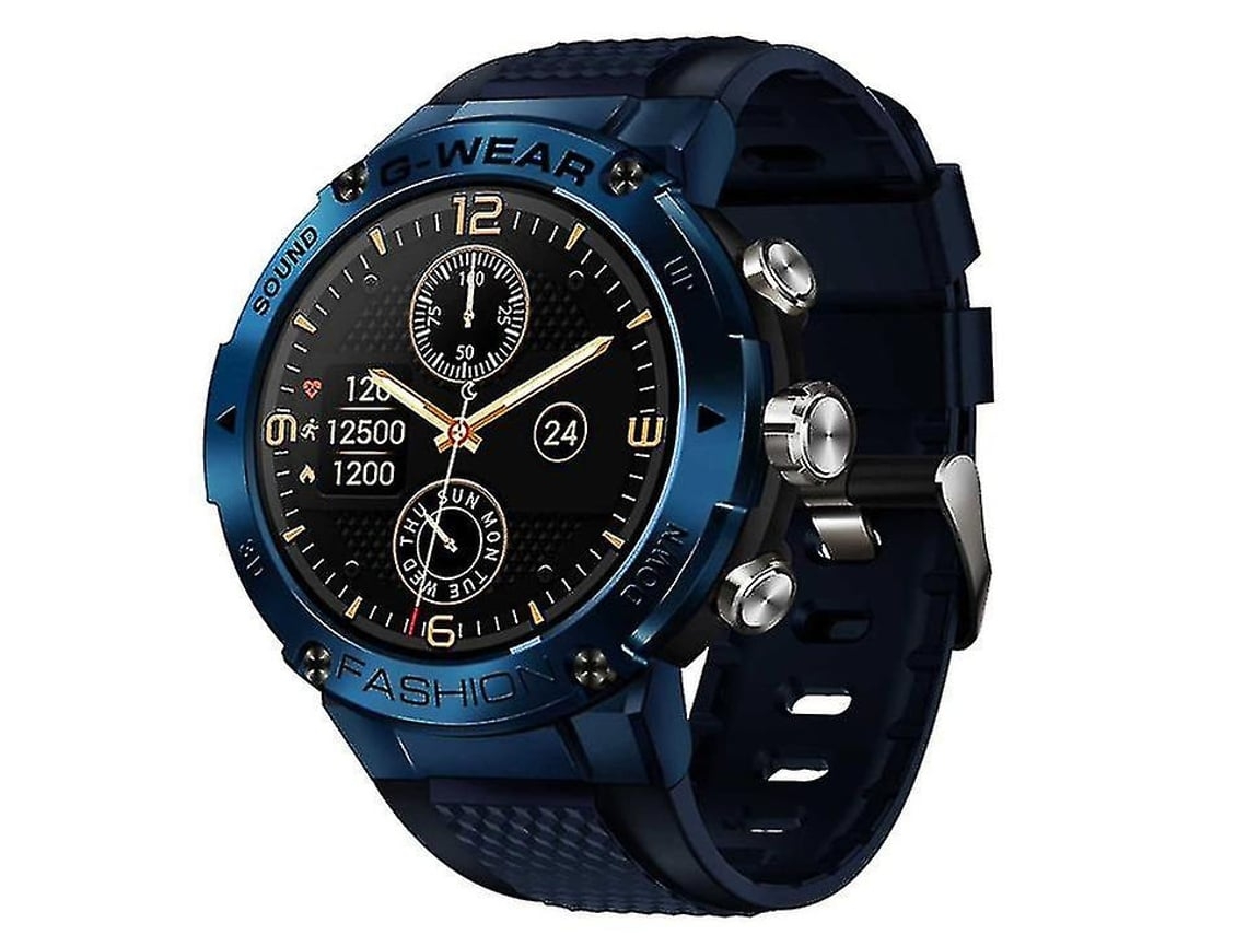 Reloj inteligente deportivo Yunzii con llamada telefónica, esferas de reloj de música personalizables, rastreador de actividad física y tiempo de espera superlargo.