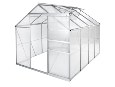Invernadero TECTAKE de Aluminio y Policarbonato Sin Base