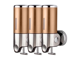Dispensador De Jabón Para Banho E Cozinha De Parede, Dispensador De Shampoo E Condicionador Rosewell