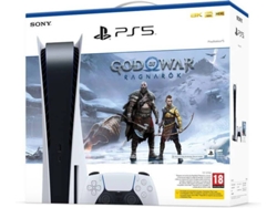 Consola PS5 (825GB) + Juego PS5 God Of War Ragnarok (Formato Digital)