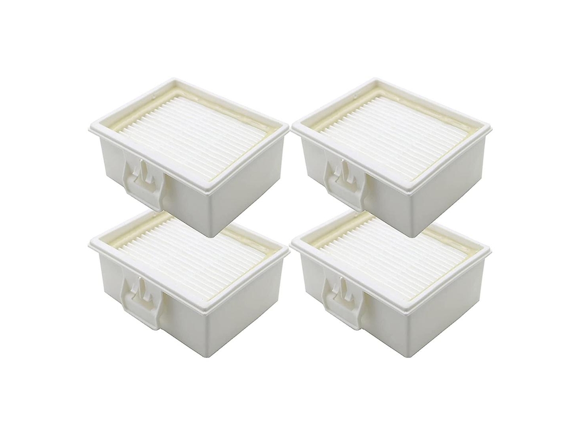 Pacote com 4 filtros hepa para aspirador de pó bosch gl-10 gl-40 bgl32235