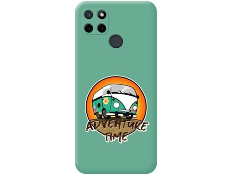 Carcasa Realme C21Y / C25Y TUMUNDOSMARTPHONE Adventure Time Verde