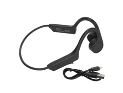 Auriculares De Conducción Ósea Bluetooth 5.0 Ip56 Resistentes Al Agua Inalámbricos De Oído Abierto Negros