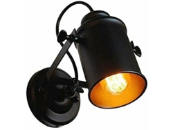 Lámpara De Techo/pared De Estilo Industrial Retro Con Casquillo E27 Para Bares, Restaurantes Y Cafeterías.
