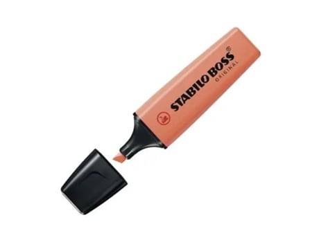Marcador STABILO boss 70 pastel - cor coral pastel (1 unidade)