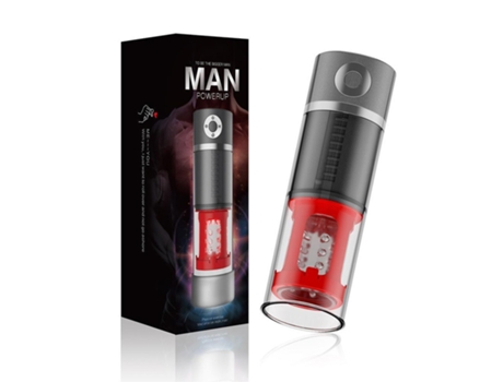 Masturbador de extracción eléctrica inteligente con 5 modos para hombres (negro) YIZHOOD