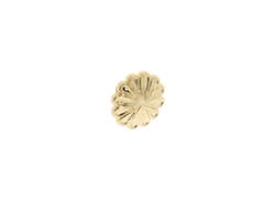 Pomo Para Muebles De Zamac Diámetro 35mm X 23 Bañados En Oro Lote De 25