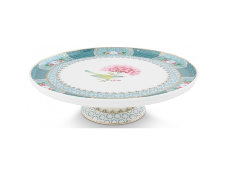 Plato para tarta PIP STUDIO Blushing Birds Azul 21cm