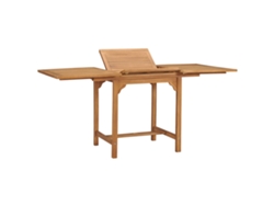 Mesa de jardín VIDAXL Marrón Madera