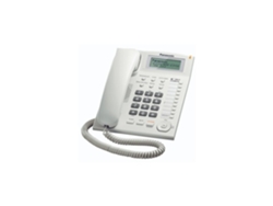Teléfono Fijo PANASONIC KX-TS880EXW Blanco
