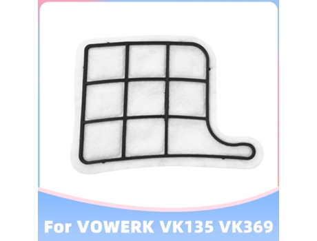 Piezas de repuesto para aspiradora Vorwerk Vk135 Vk136 Vk369, paquete de repuesto: filtro de protección del motor