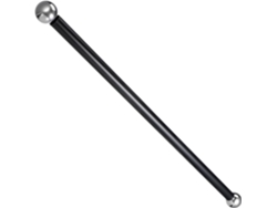 Mango Cruzado Negro Para Farola Exterior, Soporte De Metal, Accesorio De Jardín Para Patio Y