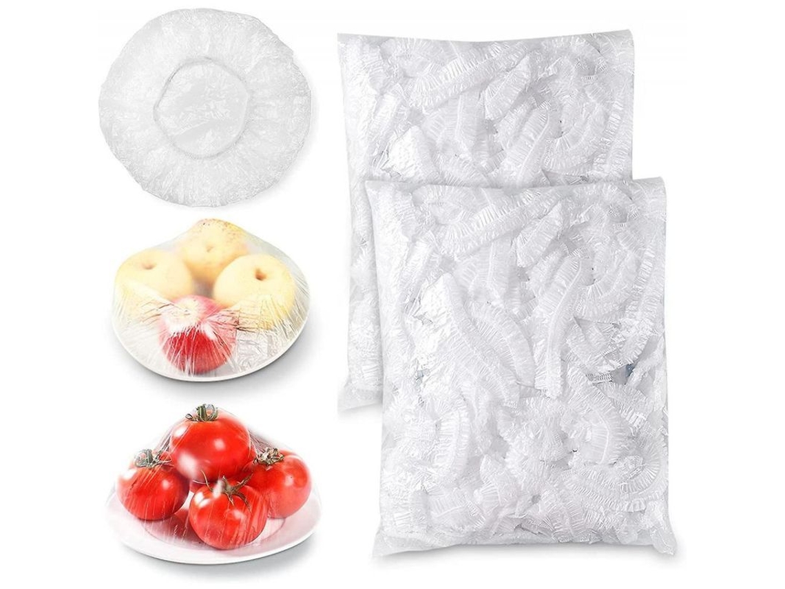 2026da-tapa Elástica Reutilizable Para Comida 100pcs Ldpe/hdpe Mantener Frescura Envase Cocina 100 Unidades