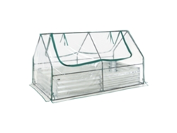 Arriate De Jardín Con Invernadero Balsorano 186x96x98 Cm - Transparente [EN.CASA]