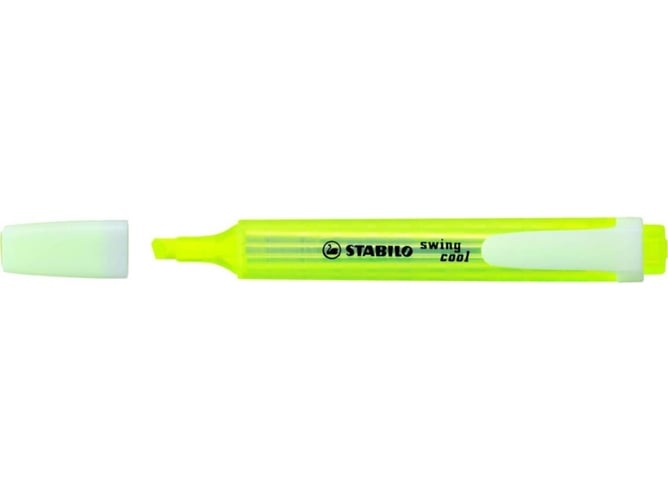Pack 10 Marcador STABILO Swing Cool Amarillo