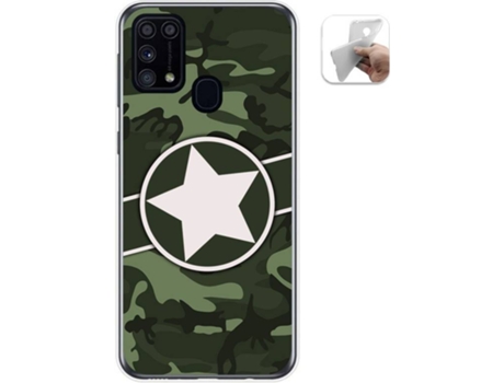 Carcasa Samsung Galaxy M31 TUMUNDOSMARTPHONE Camuflaje 01 Multicolor