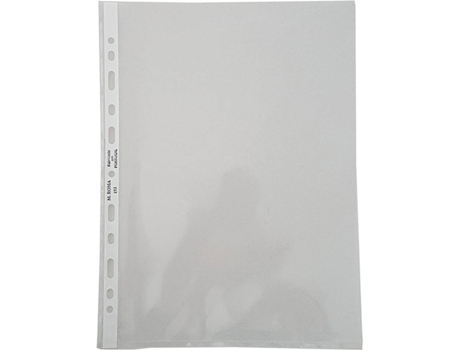 Bolsa de mica MANUFACTURAS ROMA Roma A4 Polipropileno Transparente (120 Mícrones)