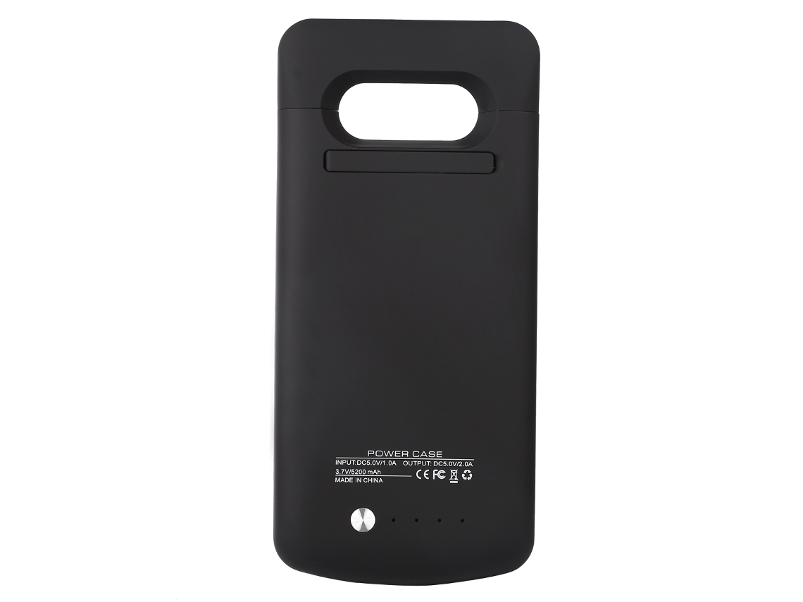 Clip Posterior De Batería, Cargador Portátil Y Fuente De Alimentación De Respaldo Para Samsung Galaxy S7 Edge Negro