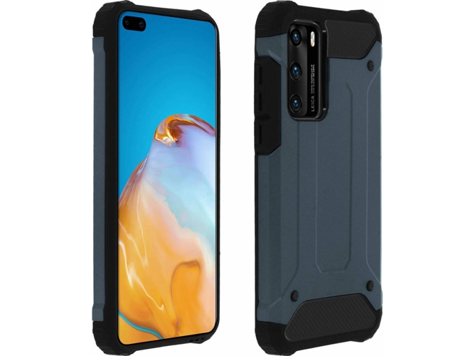 Carcasa Huawei P40 AVIZAR Anticaídas Azul