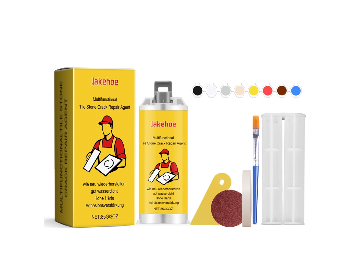 Adhesivo para reparar grietas en tejas.