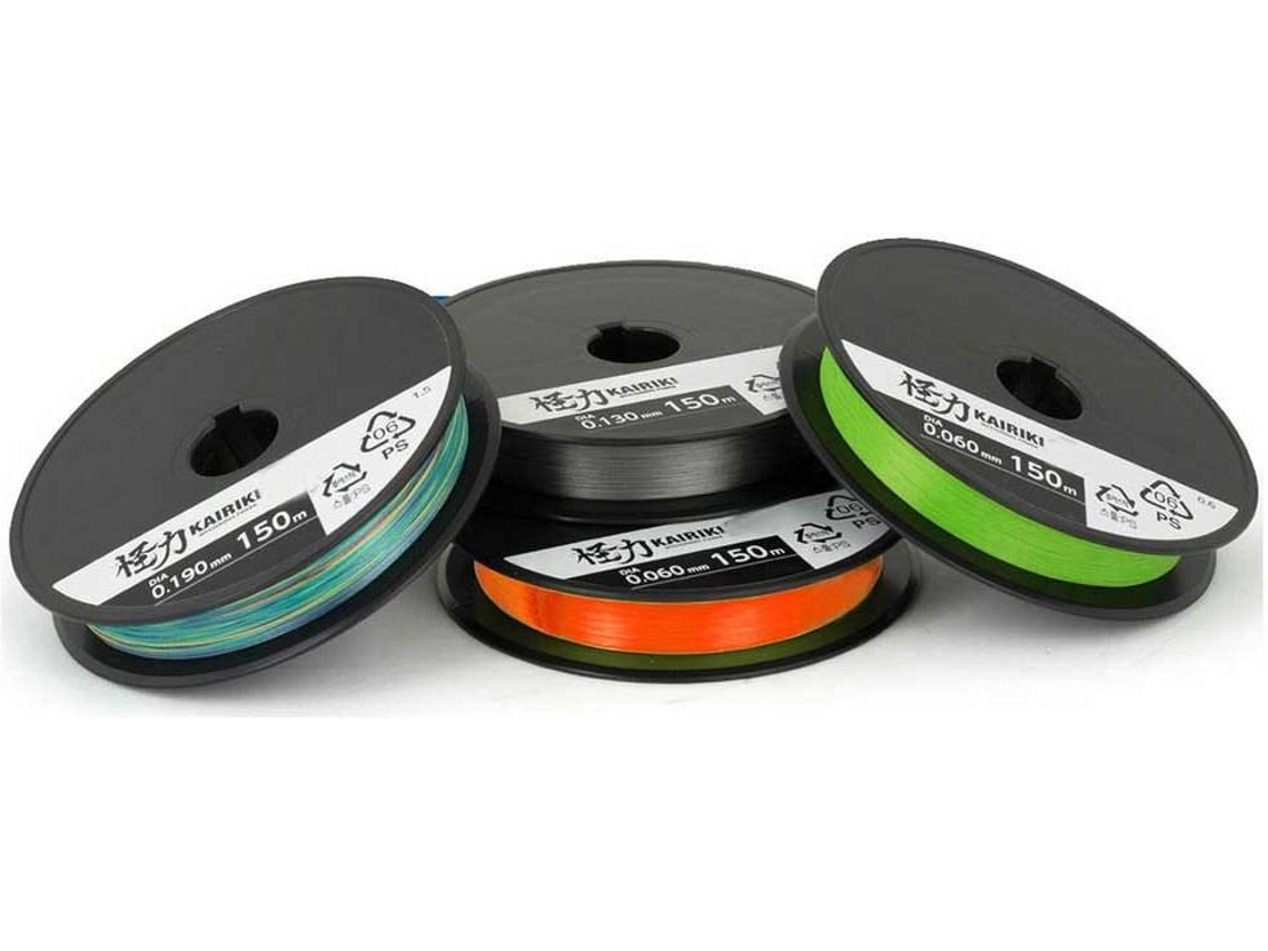 Línea de Pesca Trenzadas SHIMANO Kairiki 4 (0.200 mm - 0,10 mm)