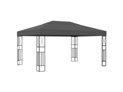 Gazebo de 3x4 m de tela antracita Dkd Home Decor
