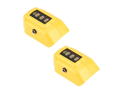 Veloriskku-2 Peças Adaptador Cargador Usb Móvel Dcb090 Com Portas 5v 1a/2.1a 12v 1a Para Bateria Slide