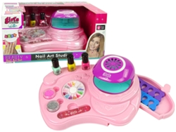 B.active - Juego de esmaltes de uñas con purpurina y pegatinas para secadora