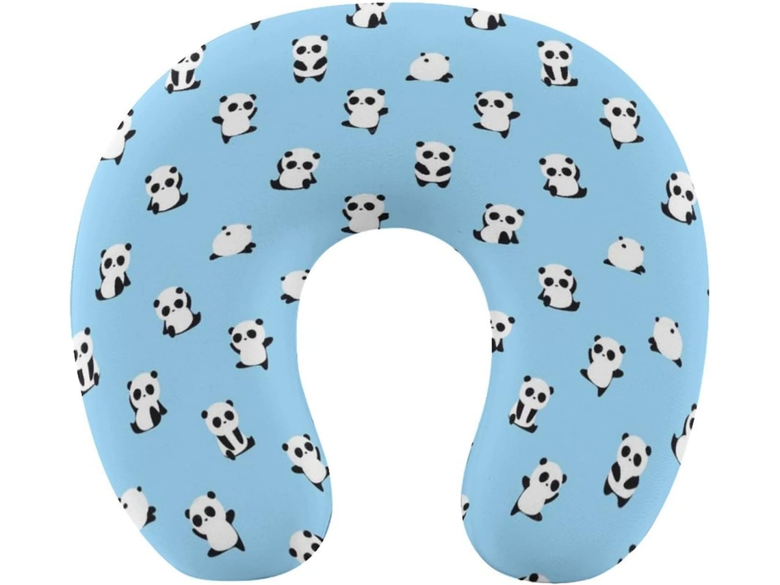 Almohada Viaje Forma Diseño Espuma Viscoelástica Viscoelástica Fácil Relajación Cómodos Familia.brfácil