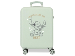 Disney Maleta De Cabina Abs Rígida Stitch Verde