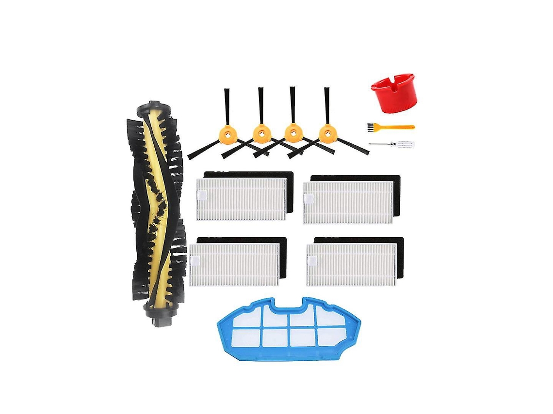 Cepillo lateral con filtro HEPA compatible con las piezas de limpieza del Ecovacs Deebot N79s N79