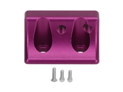 Soporte Panhard Aluminio De Alta Resistencia Para Coche Rc Axial Scx10 Ii 1/10, Reemplazo Profesional, Accesorio Rc Morado