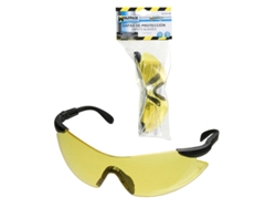 Gafas proteccion en166 patillas ajustables ambar