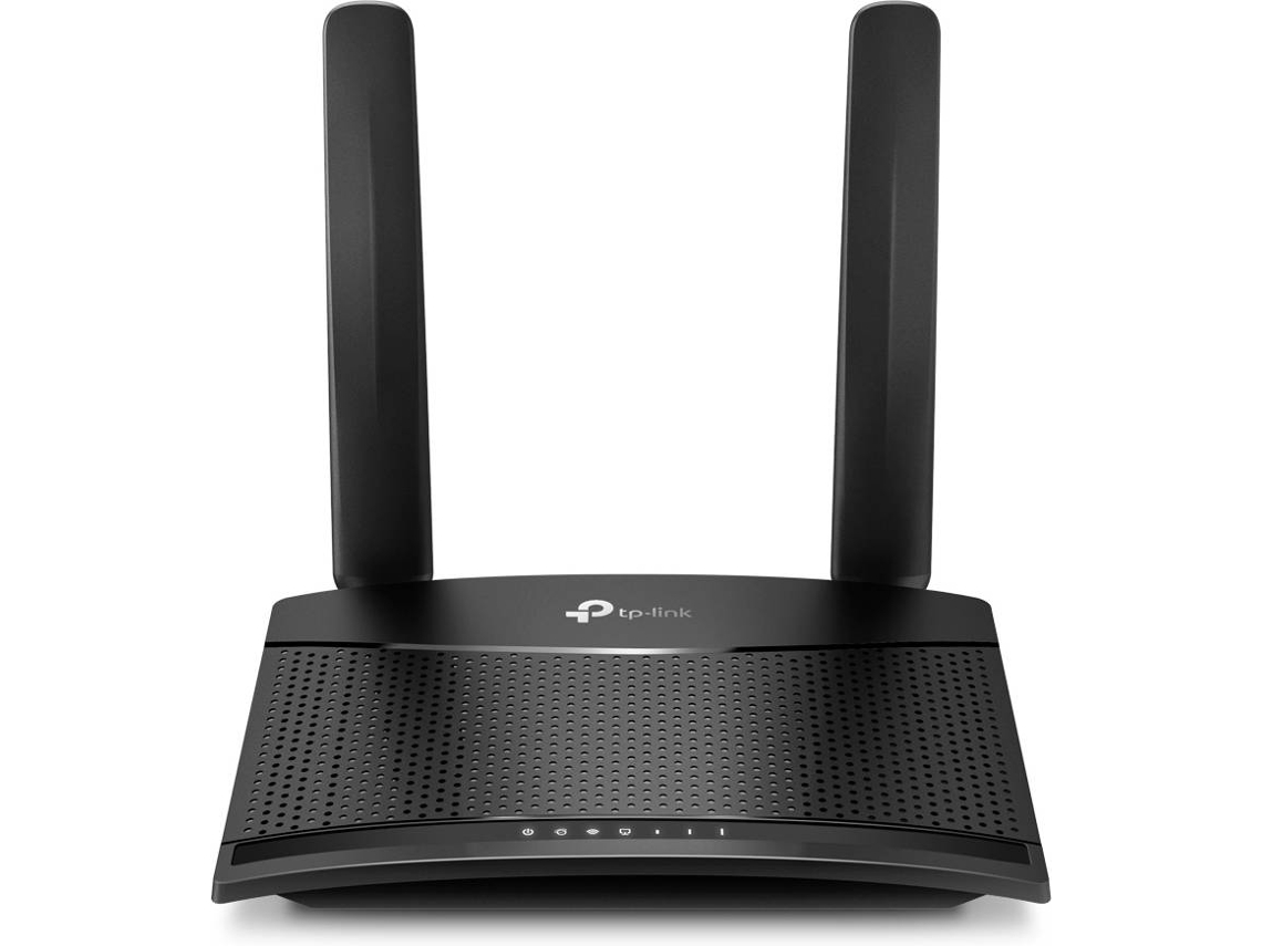 Router Inalámbrico TP-LINK TL-MR100 Fast Ethernet Single-Band 2.4 GHz 3G 4G (Negro)