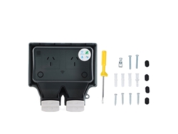 2026 Store-enchufe Inteligente Wifi Exterior Impermeable Ip66 Control Por App 15a Tomacorriente Smart