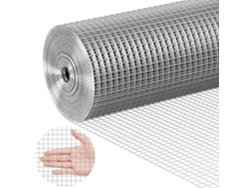 Conjunto de Malla Metálica Galvanizada y Pantalla Soldada para Protección Tekmaquinas
