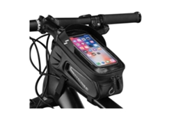 Bolsa impermeable para cuadro de bicicleta, multifuncional para viajes al aire libre, con pantalla táctil para smartphones. USHION