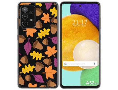 Carcasa Samsung Galaxy A52 / A52 5G / A52s 5G TUMUNDOSMARTPHONE Dibujos Transparente Multicolor