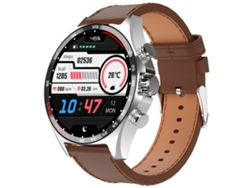 Reloj Inteligente con Llamadas Bluetooth Monitoreo de Salud Función Sos y Reproducción de Música Marrón YEMAESRE