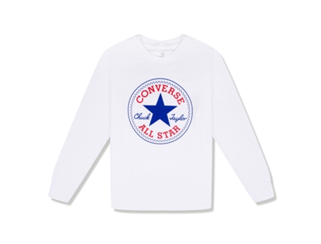 Camiseta de manga larga para niños CONVERSE Chuck Patch