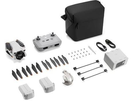 Drone DJI Mini 3 Fly More Combo + DJI RC-N1 (4K - Autonomía: 38 min - Gris)