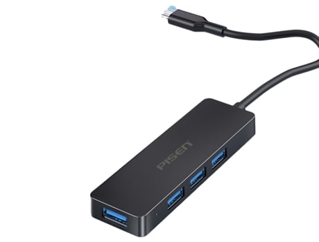 Adaptador PISEN Pgm-Hb04 4In1 Tipo-C a 4Usb3.0 para Huawei Mate40/P50 S20