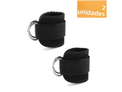 Cinturón de entrenamiento para piernas y caderas con cierre de tornillo y soporte ajustable para rodillas. Mdug (2 piezas, modelo 5)