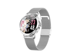 Reloj inteligente para mujer, dorado, resistente al agua IP68, monitor de actividad física, con control del ciclo y monitor de frecuencia cardíaca, Yunzii