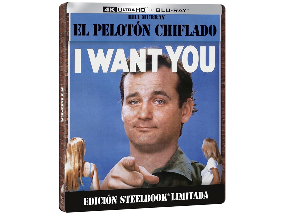 Stripes (blu Ray 4k Ultra Hd) (steelbook) / El Pelotón Chiflado Sony Pictures (1981)
