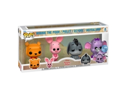 Pack Pop 4 Figuras Disney Winnie The Pooh Exclusivo Funko