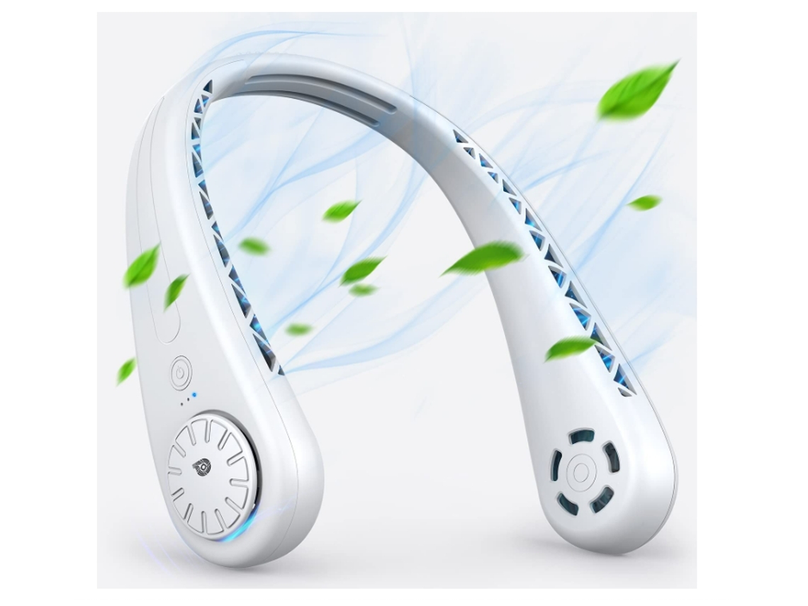 Ventilador de Cuello Portátil ENZON 360 ° 3600 Mah USB V