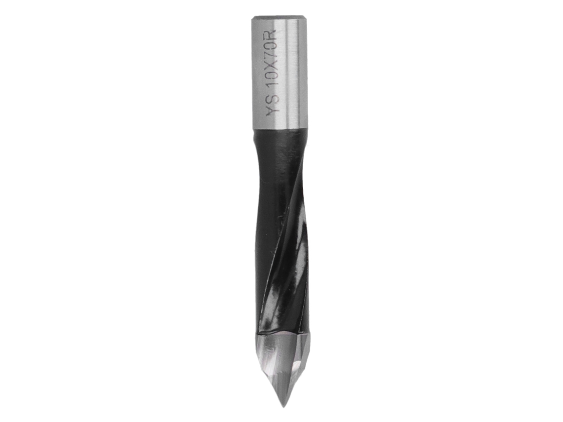 Broca para madera de acero al carbono de 1/2" T10x70r