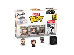 Figura Funko STAR WARS: El Mandaloriano Cobb Vanth Bitty Pop! Paquete de 4
