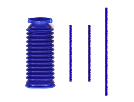 Tiras de felpa suaves para aspiradora Dyson V6, V7, V8, V10, V11, cabezal de rodillo suave, tiras de felpa suaves, 4 reemplazo para Pc